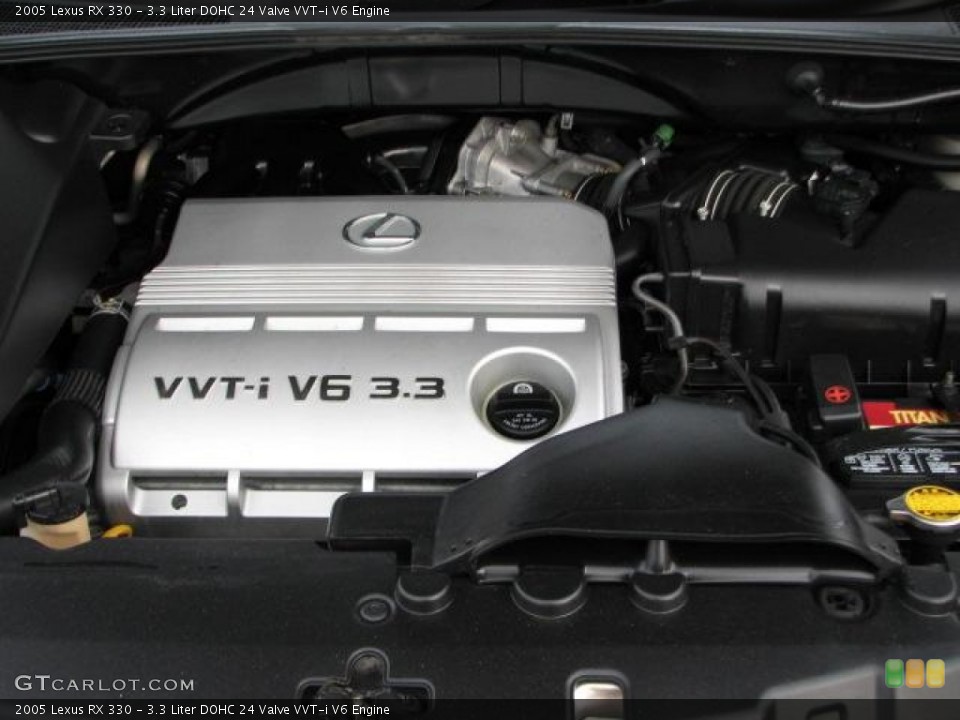 3.3 Liter DOHC 24 Valve VVT-i V6 Engine for the 2005 Lexus RX #50535979