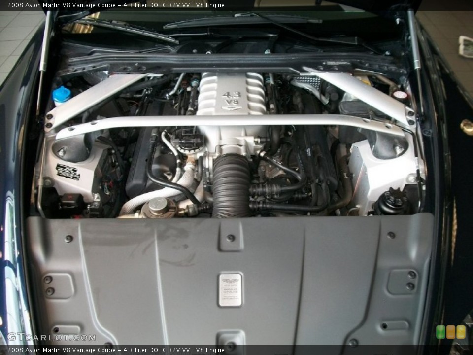 4.3 Liter DOHC 32V VVT V8 Engine for the 2008 Aston Martin V8 Vantage #50543050