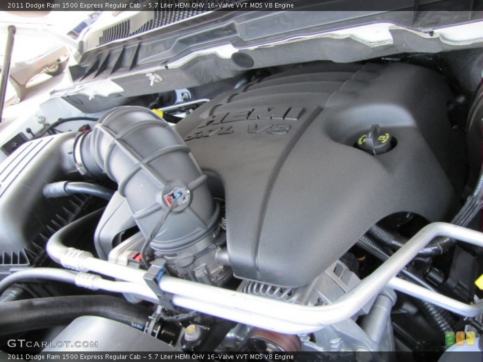 5.7 Liter HEMI OHV 16-Valve VVT MDS V8 Engine for the 2011 Dodge Ram 1500 #50543516