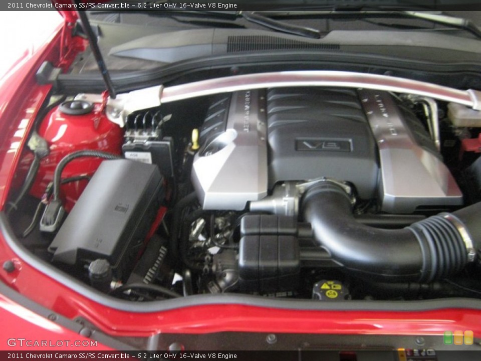 6.2 Liter OHV 16-Valve V8 Engine for the 2011 Chevrolet Camaro #50548843