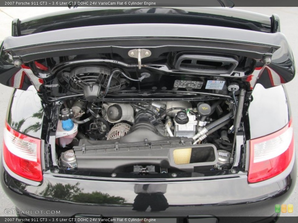 3.6 Liter GT3 DOHC 24V VarioCam Flat 6 Cylinder Engine for the 2007 Porsche 911 #50553118