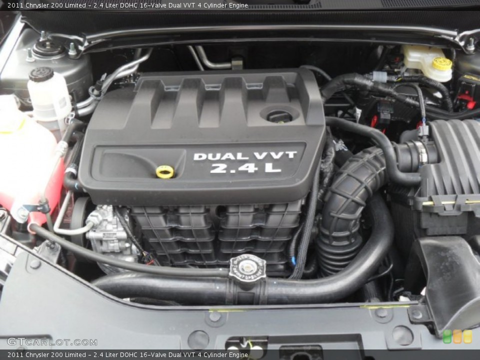2.4 Liter DOHC 16-Valve Dual VVT 4 Cylinder Engine for the 2011 Chrysler 200 #50558299
