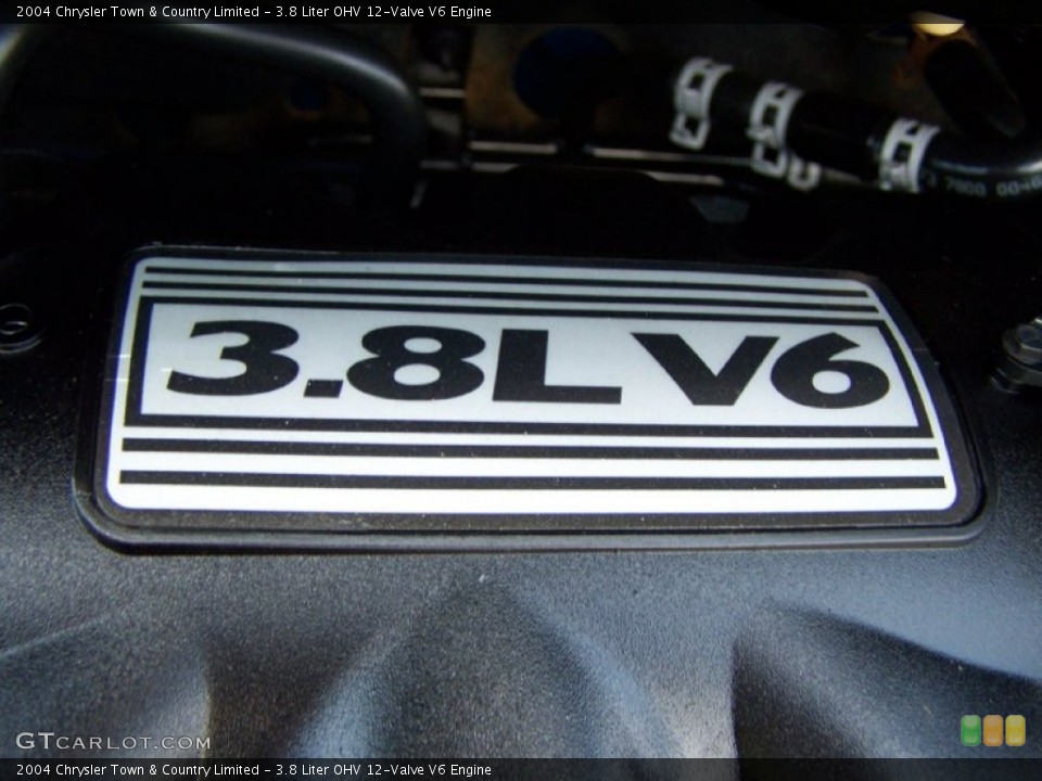 3.8 Liter OHV 12-Valve V6 Engine for the 2004 Chrysler Town & Country #50561932