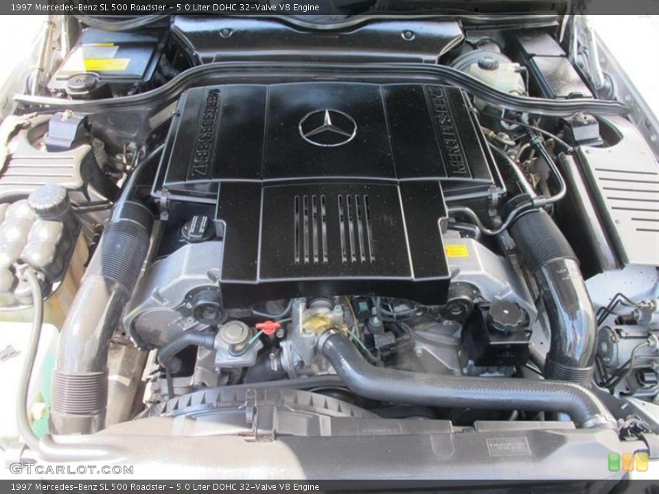 5.0 Liter DOHC 32-Valve V8 Engine for the 1997 Mercedes-Benz SL #50562517