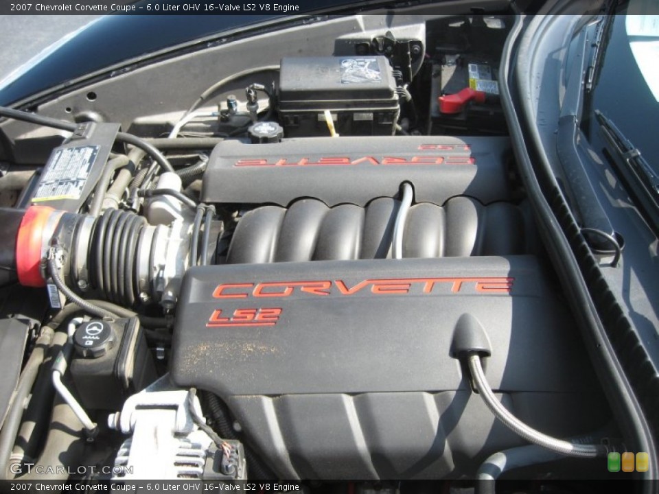 6.0 Liter OHV 16-Valve LS2 V8 Engine for the 2007 Chevrolet Corvette #50567143
