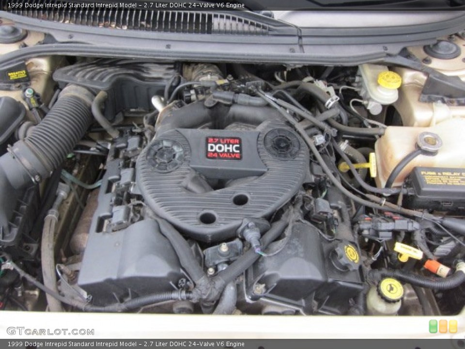 2.7 Liter DOHC 24-Valve V6 1999 Dodge Intrepid Engine