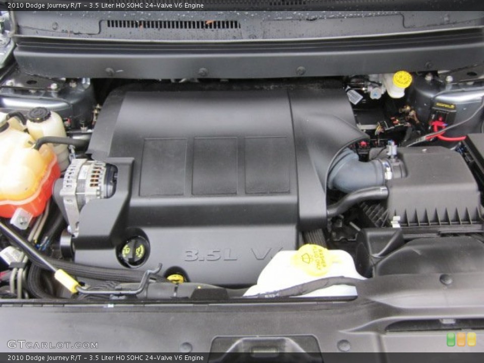 3.5 Liter HO SOHC 24-Valve V6 2010 Dodge Journey Engine