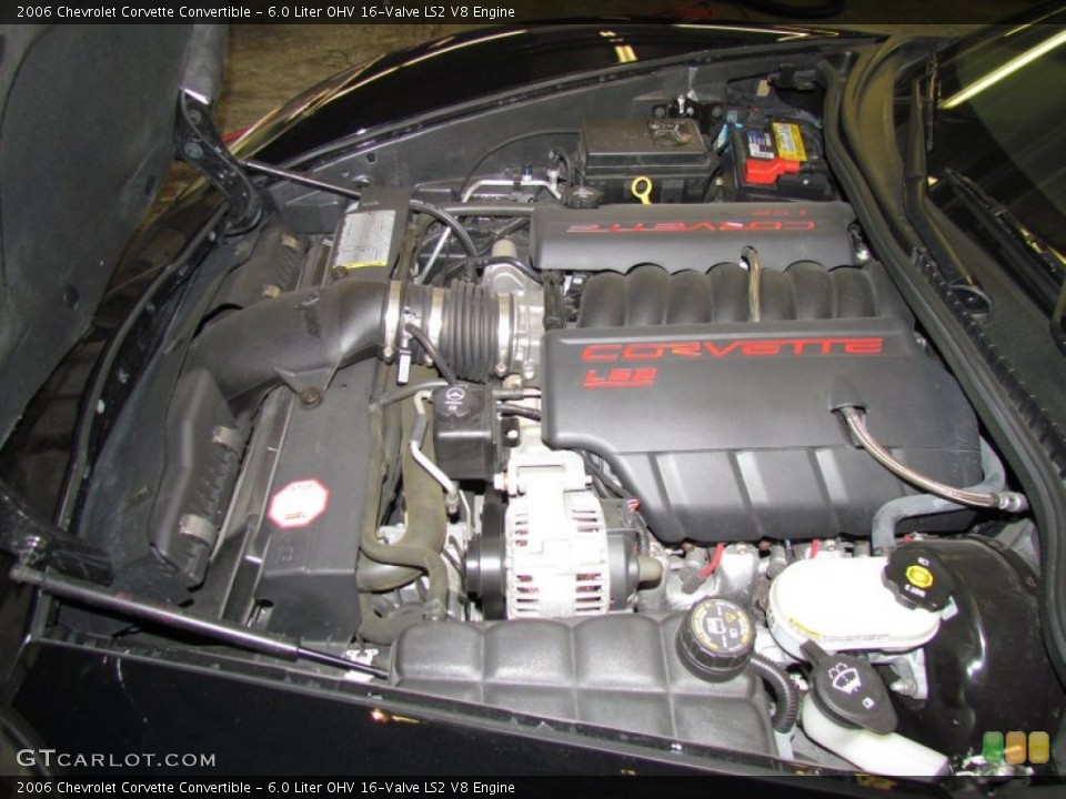 6.0 Liter OHV 16-Valve LS2 V8 Engine for the 2006 Chevrolet Corvette #50579242