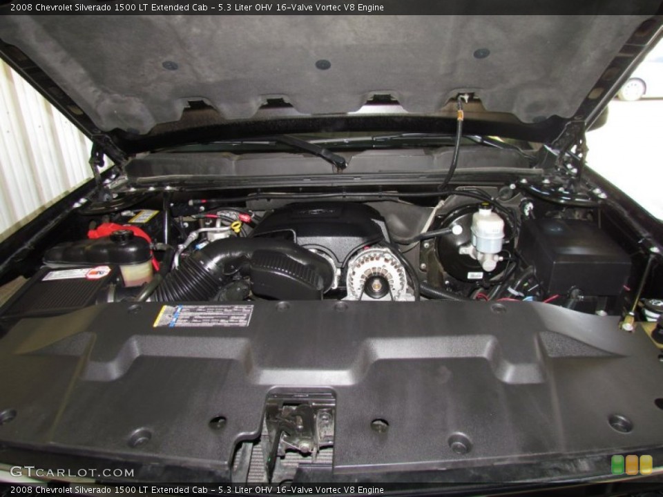 5.3 Liter OHV 16-Valve Vortec V8 Engine for the 2008 Chevrolet Silverado 1500 #50580973