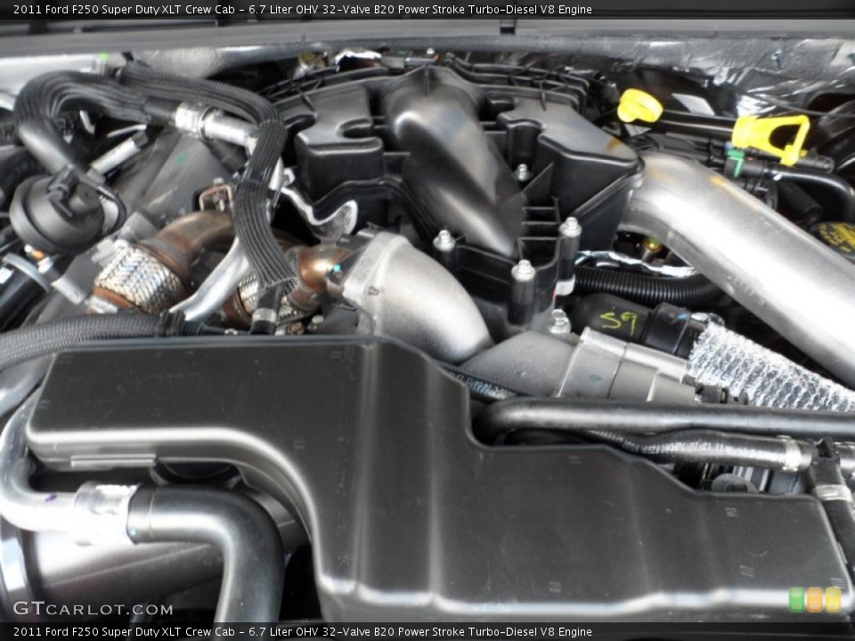 6.7 Liter OHV 32-Valve B20 Power Stroke Turbo-Diesel V8 Engine for the 2011 Ford F250 Super Duty #50583580