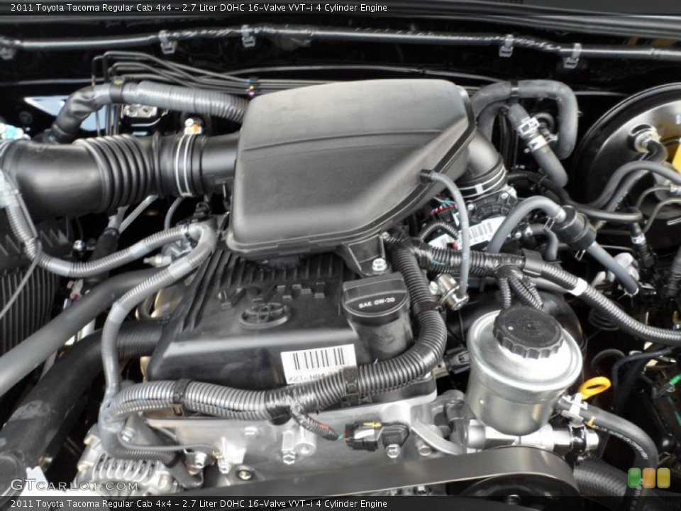 2.7 Liter DOHC 16-Valve VVT-i 4 Cylinder Engine for the 2011 Toyota Tacoma #50585329