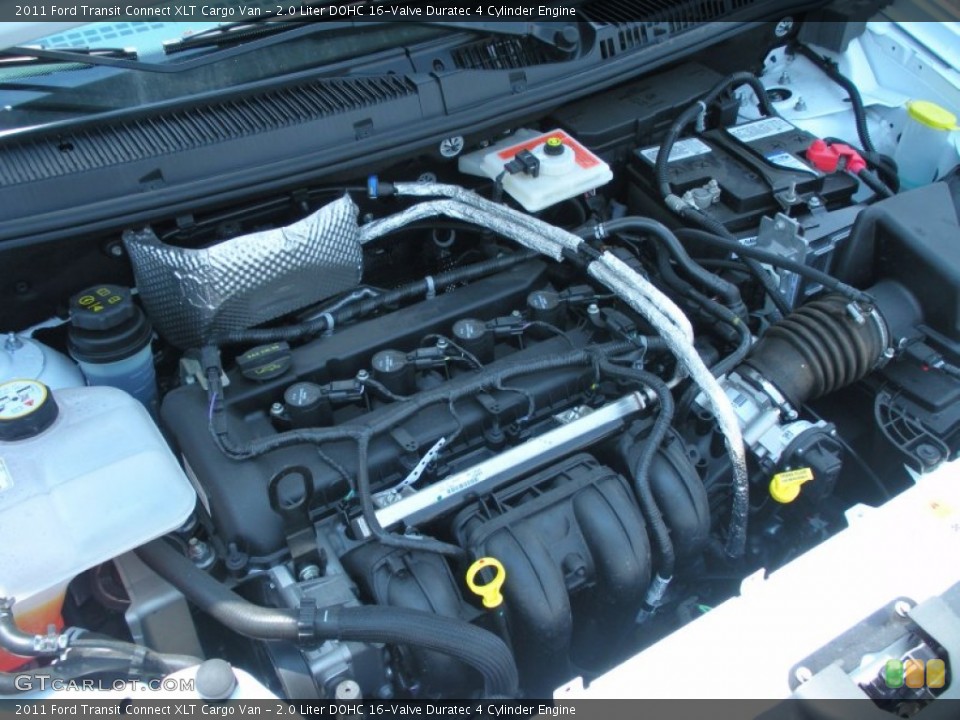 2.0 Liter DOHC 16-Valve Duratec 4 Cylinder Engine for the 2011 Ford Transit Connect #50587451