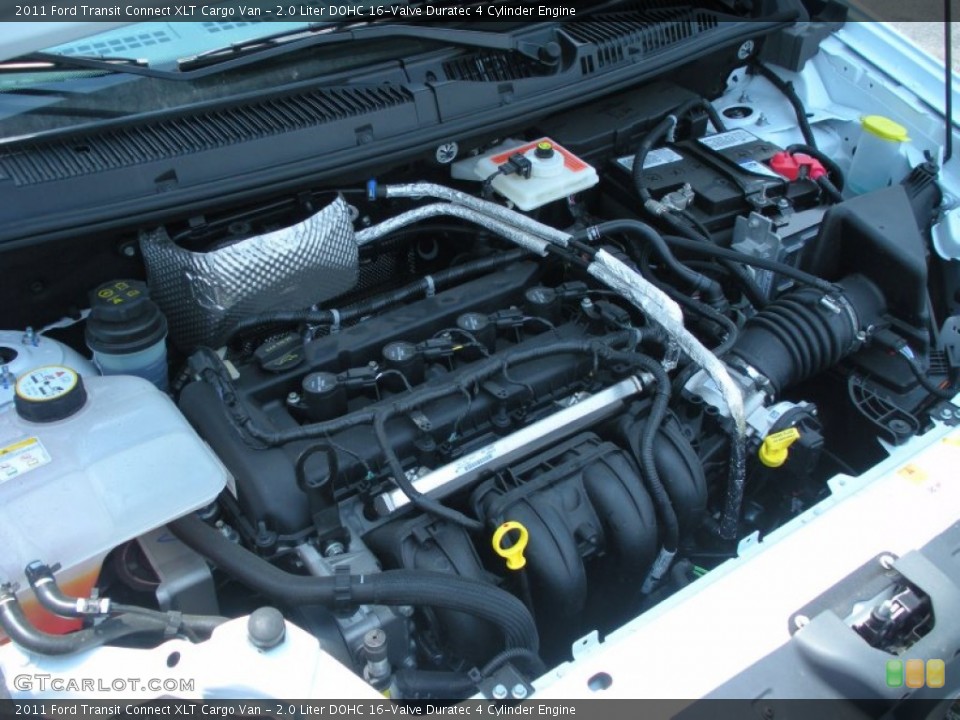 2.0 Liter DOHC 16-Valve Duratec 4 Cylinder Engine for the 2011 Ford Transit Connect #50587619