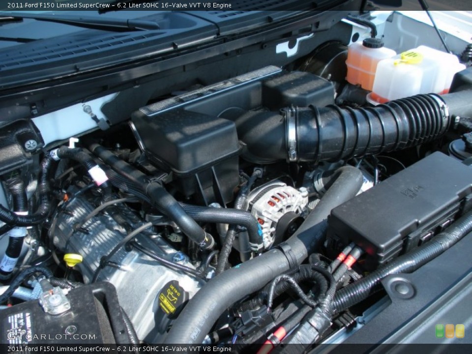 6.2 Liter SOHC 16-Valve VVT V8 Engine for the 2011 Ford F150 #50588021