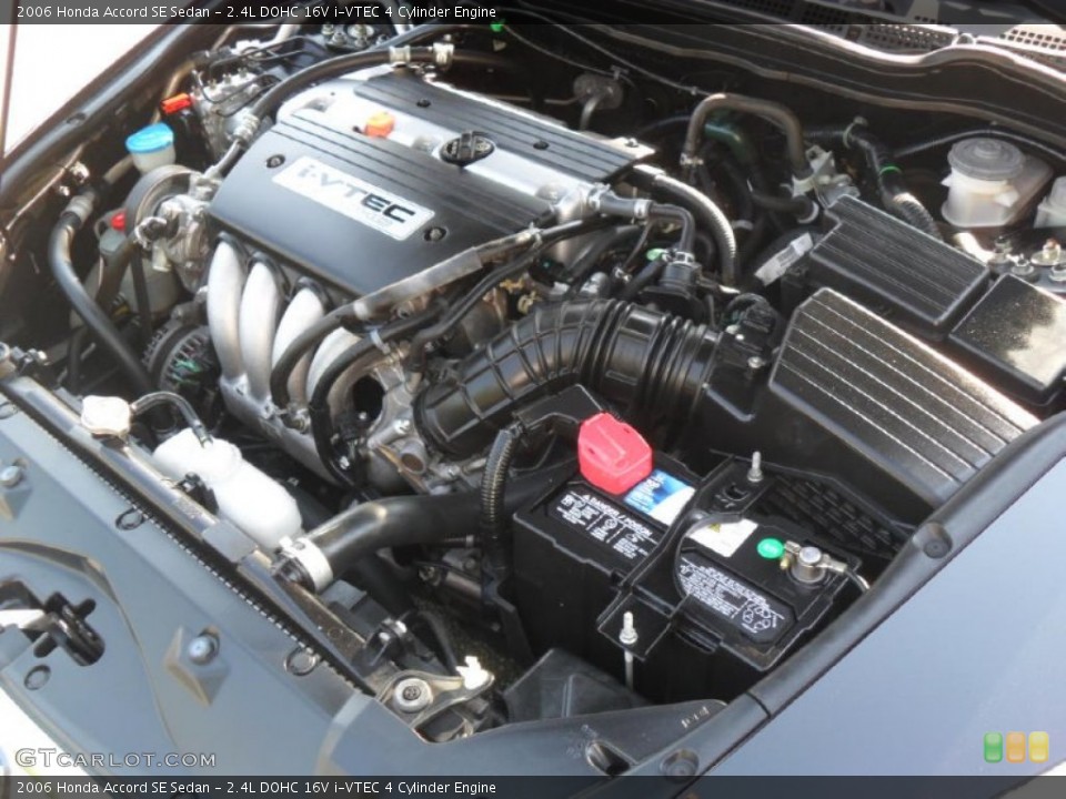 2.4L DOHC 16V i-VTEC 4 Cylinder Engine for the 2006 Honda Accord #50594222