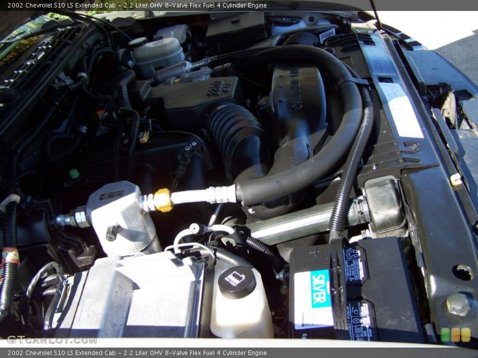 2.2 Liter OHV 8-Valve Flex Fuel 4 Cylinder Engine for the 2002 Chevrolet S10 #50602683