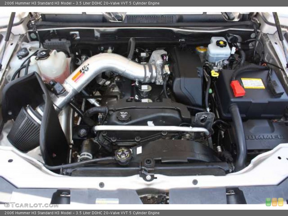 3.5 Liter DOHC 20-Valve VVT 5 Cylinder Engine for the 2006 Hummer H3 #50604084