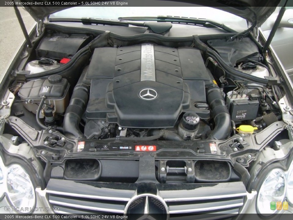 5.0L SOHC 24V V8 Engine for the 2005 Mercedes-Benz CLK #50615457