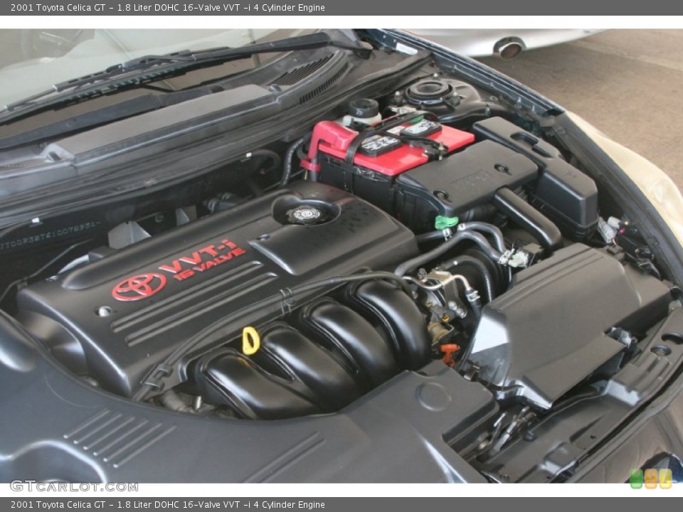 1.8 Liter DOHC 16-Valve VVT -i 4 Cylinder Engine for the 2001 Toyota Celica #50619672