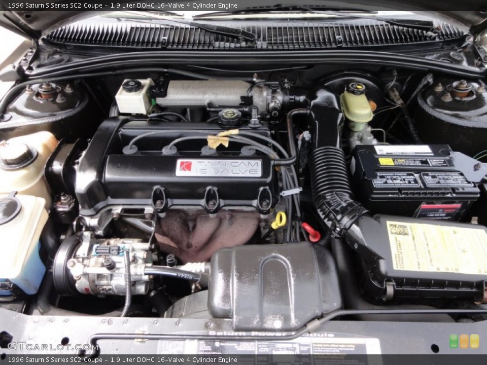 1.9 Liter DOHC 16-Valve 4 Cylinder Engine for the 1996 Saturn S Series #50625411