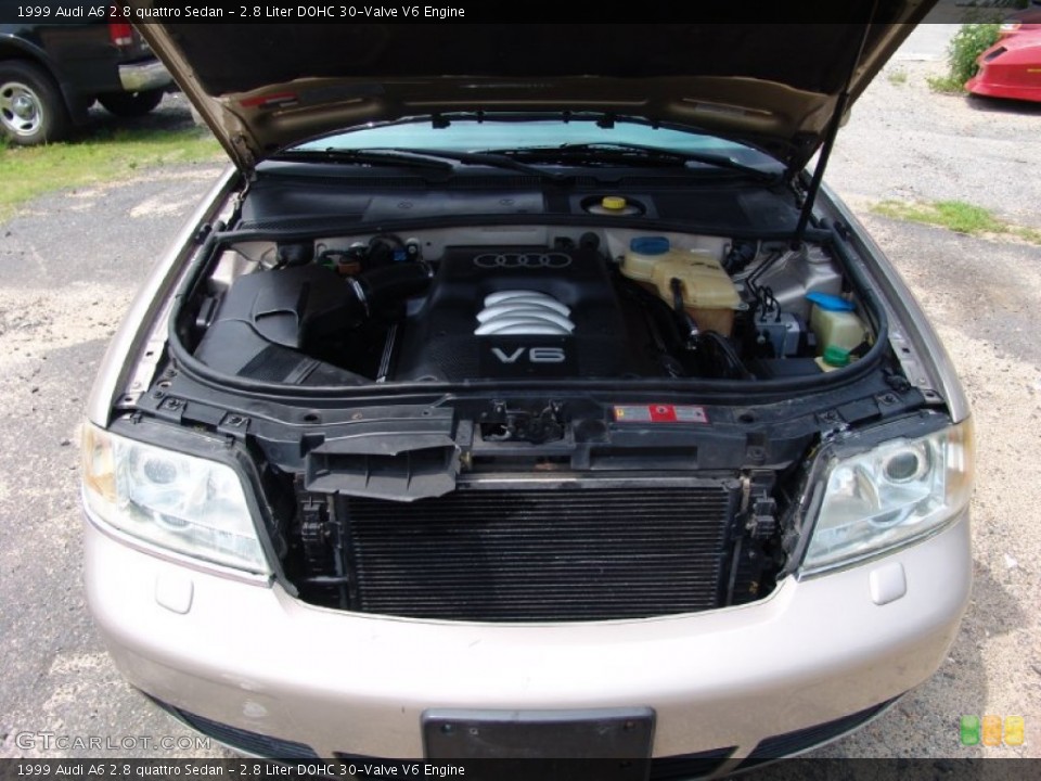 2.8 Liter DOHC 30-Valve V6 Engine for the 1999 Audi A6 #50630304