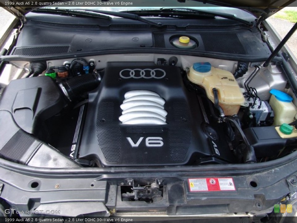 2.8 Liter DOHC 30-Valve V6 Engine for the 1999 Audi A6 #50630319