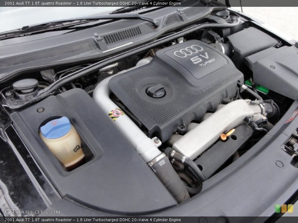 1.8 Liter Turbocharged DOHC 20-Valve 4 Cylinder Engine for the 2001 Audi TT #50630610