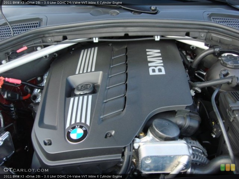 3.0 Liter DOHC 24-Valve VVT Inline 6 Cylinder Engine for the 2011 BMW X3 #50632215