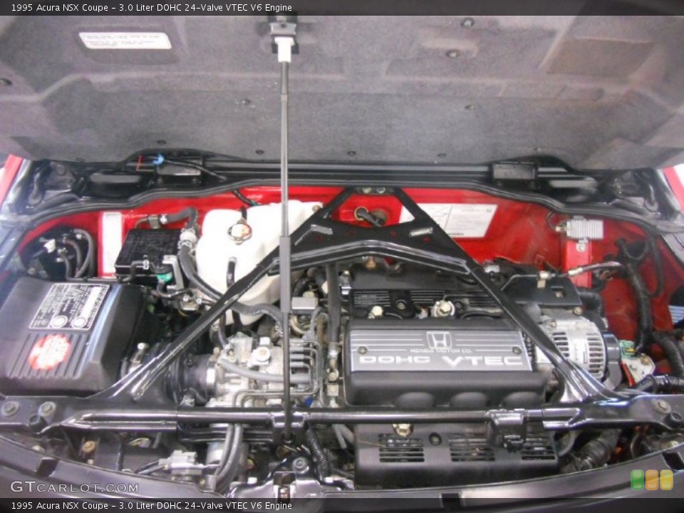 3.0 Liter DOHC 24-Valve VTEC V6 Engine for the 1995 Acura NSX #50635938