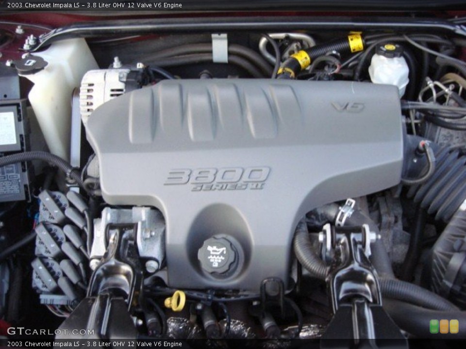 3.8 Liter OHV 12 Valve V6 Engine for the 2003 Chevrolet Impala #50638365