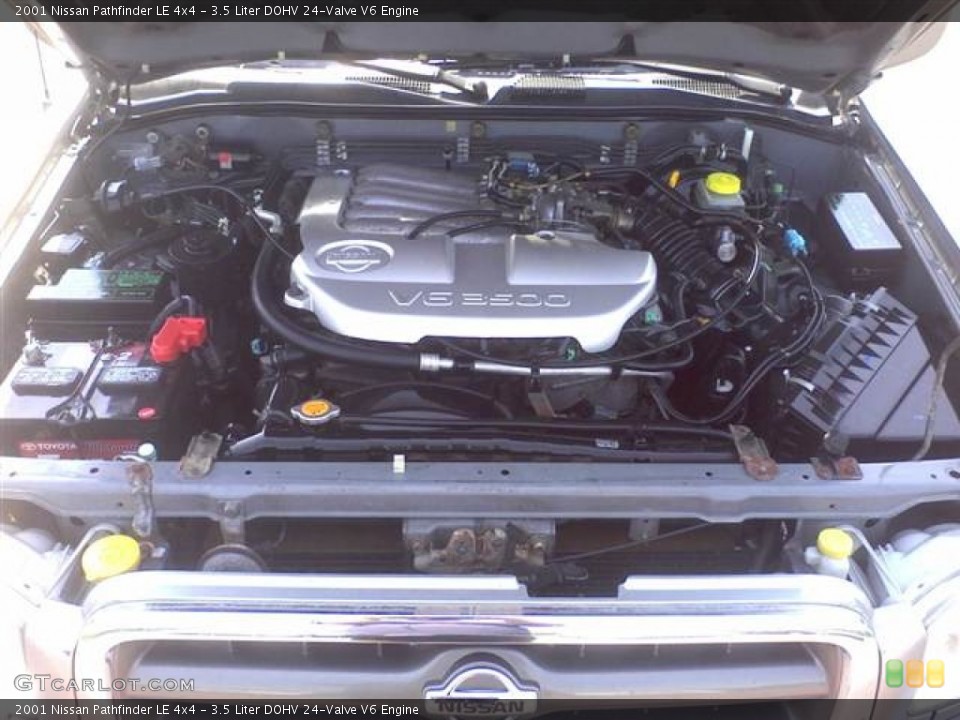 3.5 Liter DOHV 24-Valve V6 Engine for the 2001 Nissan Pathfinder #50640674