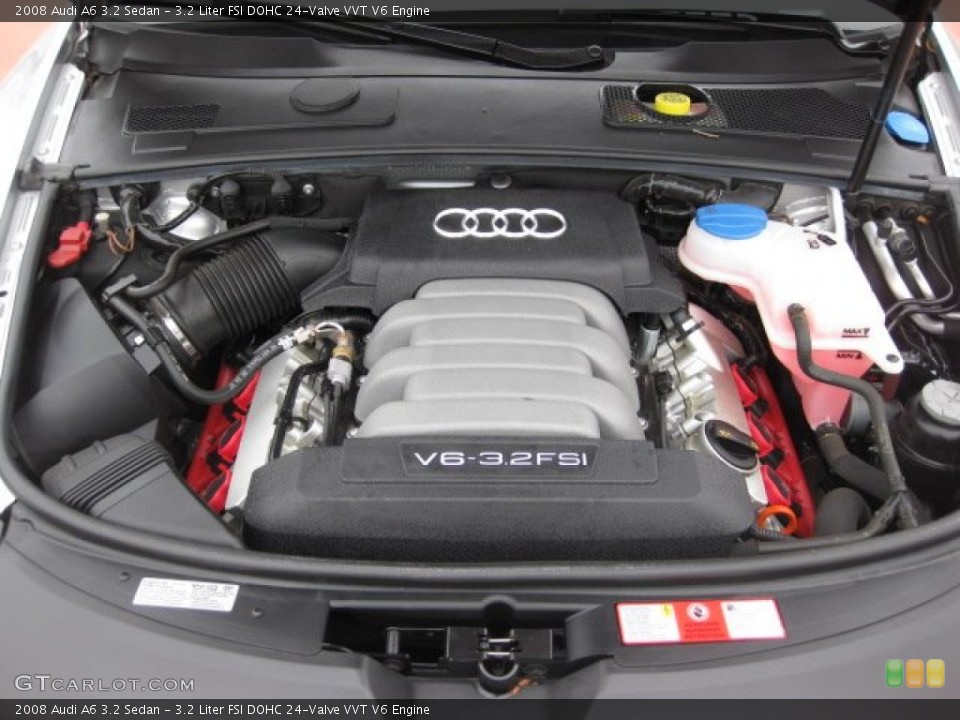 3.2 Liter FSI DOHC 24-Valve VVT V6 Engine for the 2008 Audi A6 #50655493