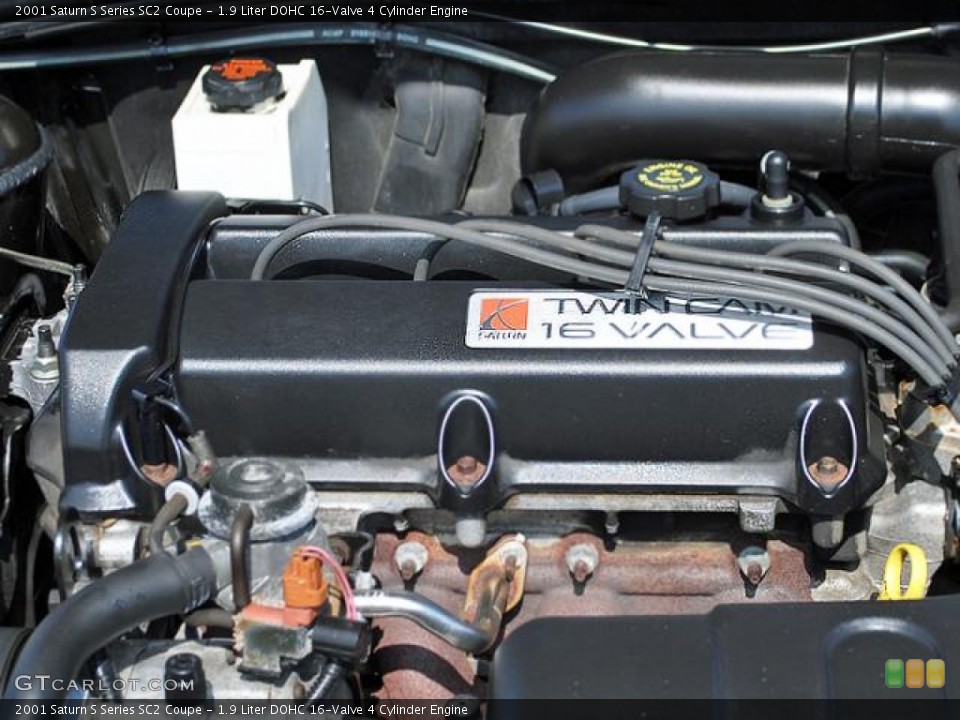 1.9 Liter DOHC 16-Valve 4 Cylinder Engine for the 2001 Saturn S Series #50655823