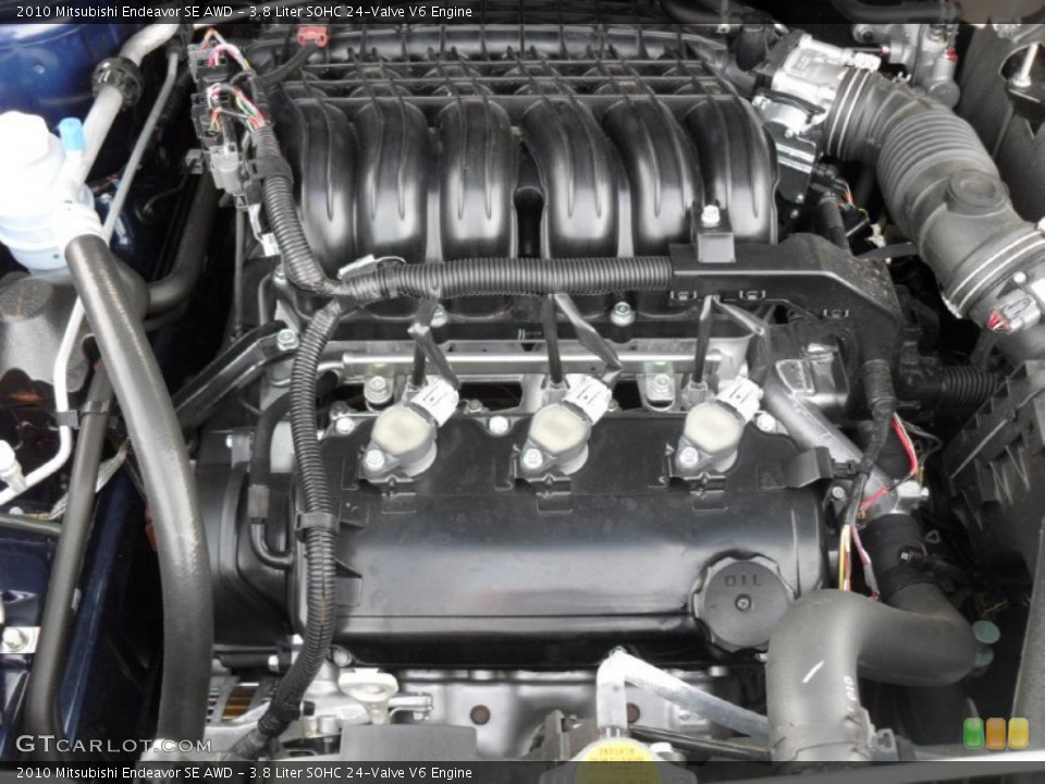3.8 Liter SOHC 24-Valve V6 Engine for the 2010 Mitsubishi Endeavor #50657408