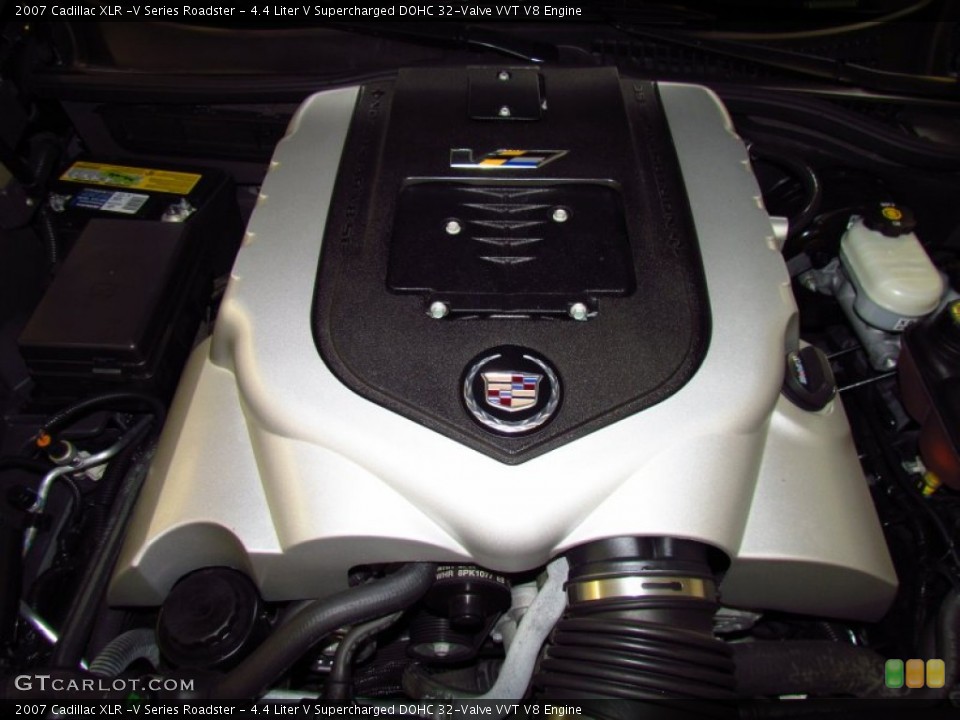 4.4 Liter V Supercharged DOHC 32-Valve VVT V8 Engine for the 2007 Cadillac XLR #50658263