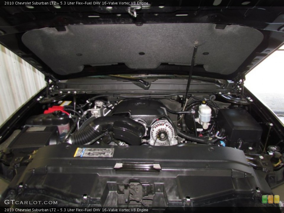 5.3 Liter Flex-Fuel OHV 16-Valve Vortec V8 Engine for the 2010 Chevrolet Suburban #50659874