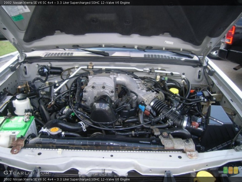 3.3 Liter Supercharged SOHC 12-Valve V6 Engine for the 2002 Nissan Xterra #50667290