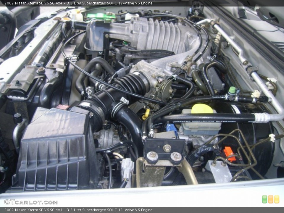 3.3 Liter Supercharged SOHC 12-Valve V6 Engine for the 2002 Nissan Xterra #50667308