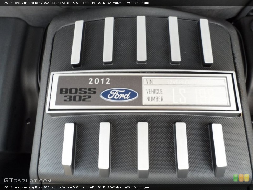 5.0 Liter Hi-Po DOHC 32-Valve Ti-VCT V8 Engine for the 2012 Ford Mustang #50667434