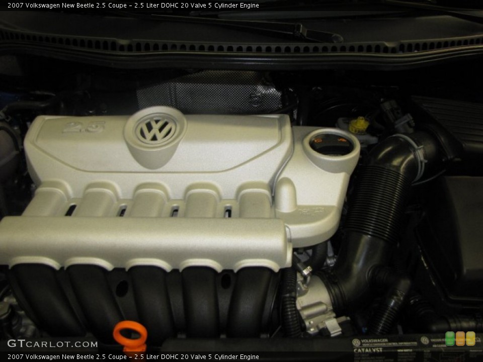 2.5 Liter DOHC 20 Valve 5 Cylinder Engine for the 2007 Volkswagen New Beetle #50668667