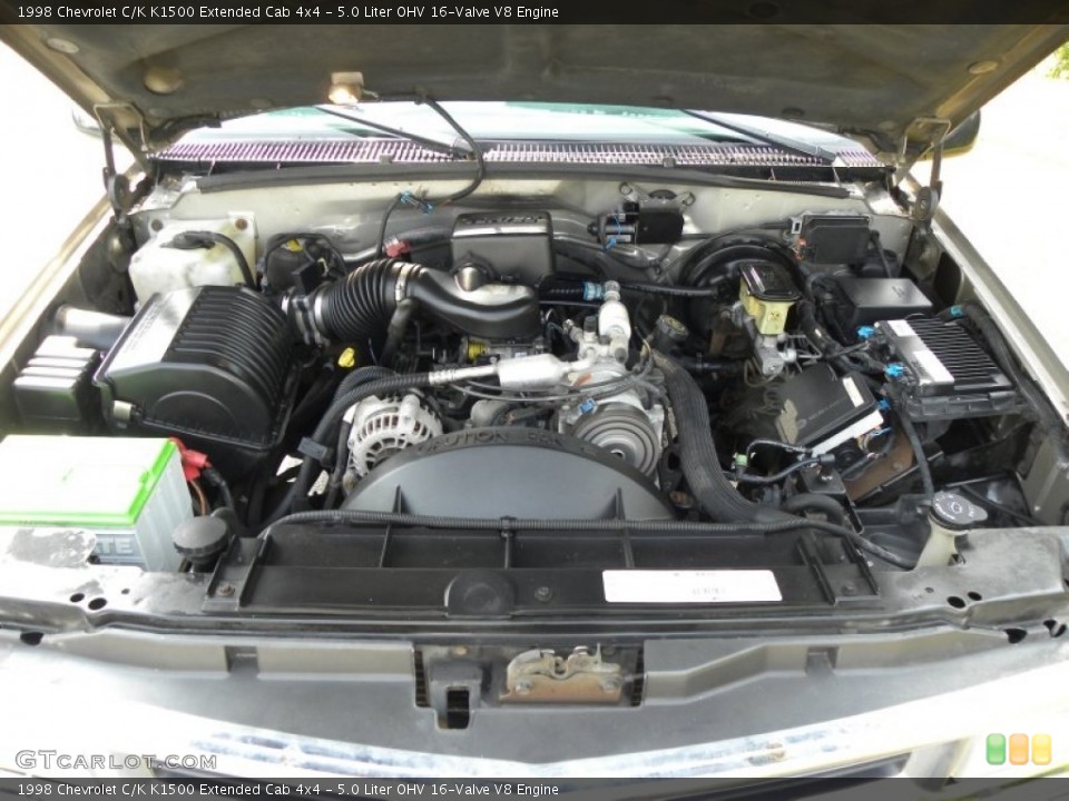 5.0 Liter OHV 16-Valve V8 Engine for the 1998 Chevrolet C/K #50676614