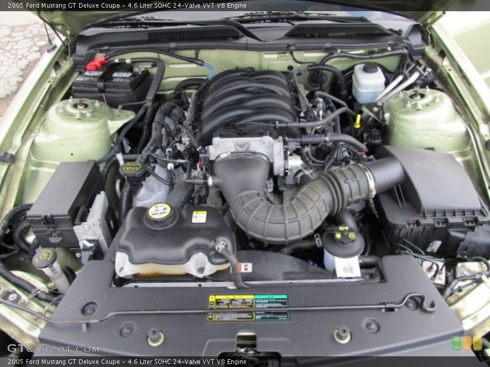 4.6 Liter SOHC 24-Valve VVT V8 Engine for the 2005 Ford Mustang #50679254
