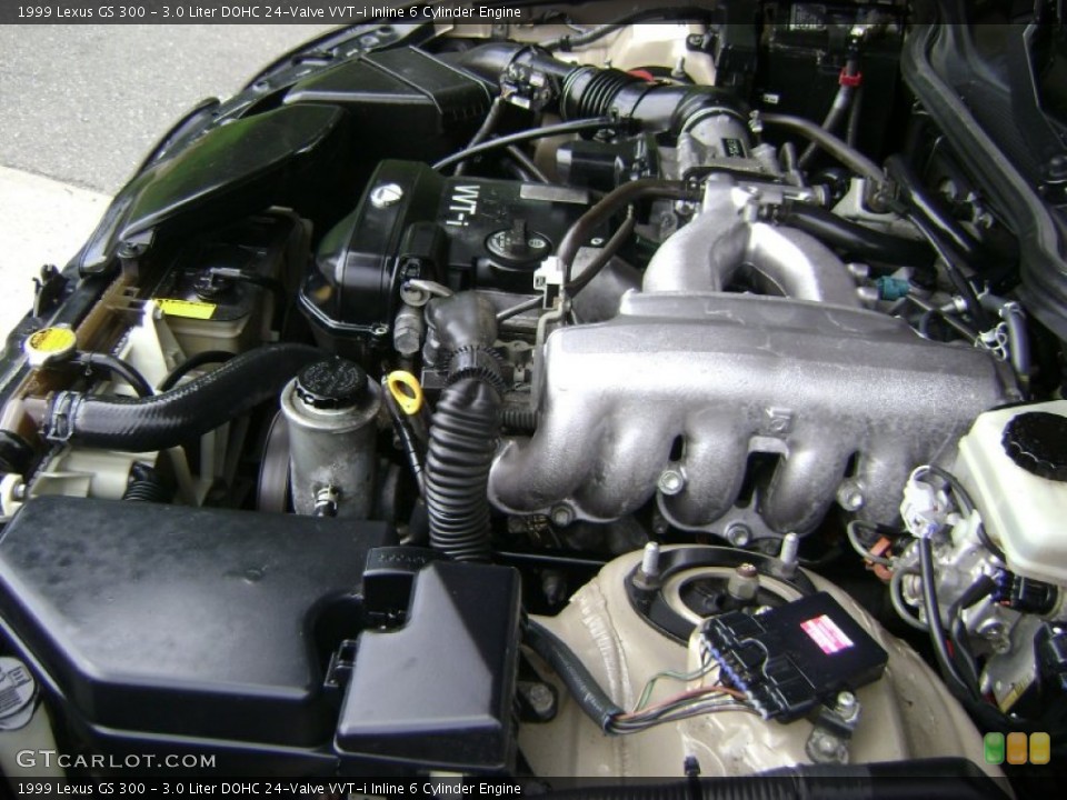 3.0 Liter DOHC 24-Valve VVT-i Inline 6 Cylinder Engine for the 1999 Lexus GS #50685437