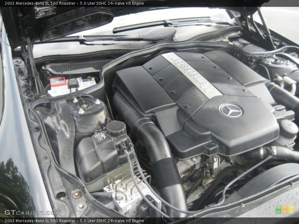 5.0 Liter SOHC 24-Valve V8 Engine for the 2003 Mercedes-Benz SL #50685668