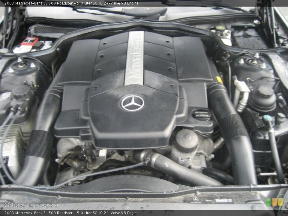 5.0 Liter SOHC 24-Valve V8 Engine for the 2003 Mercedes-Benz SL #50685685