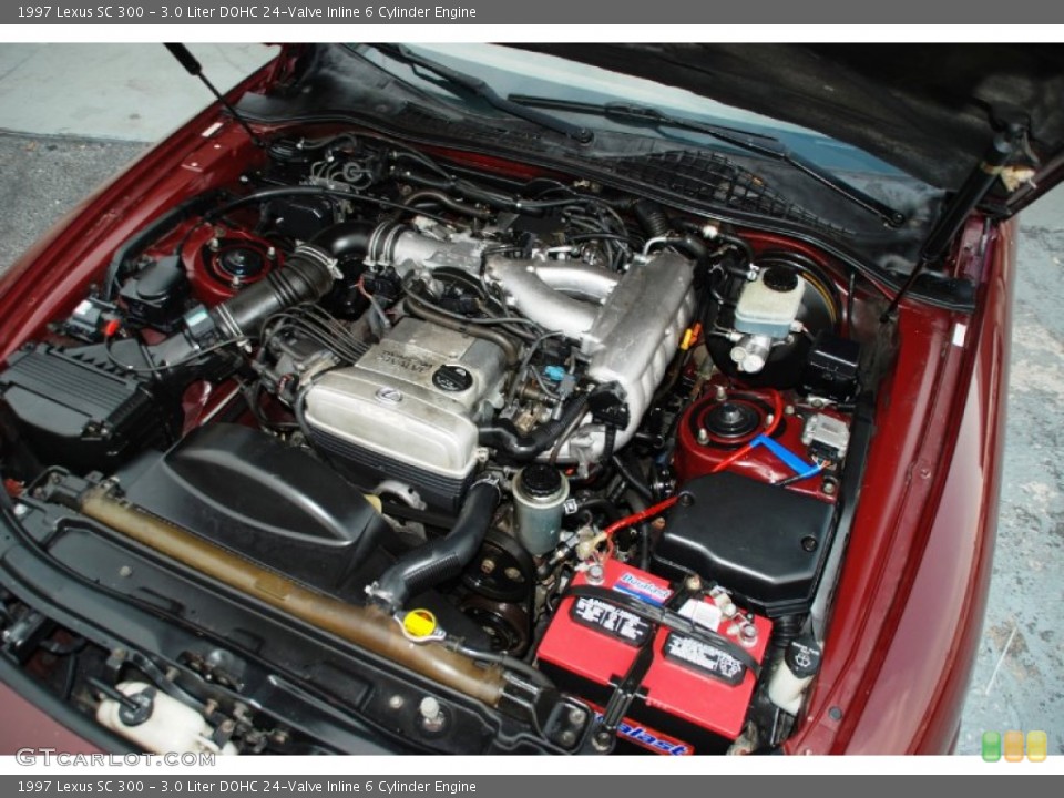3.0 Liter DOHC 24-Valve Inline 6 Cylinder Engine for the 1997 Lexus SC #50688236