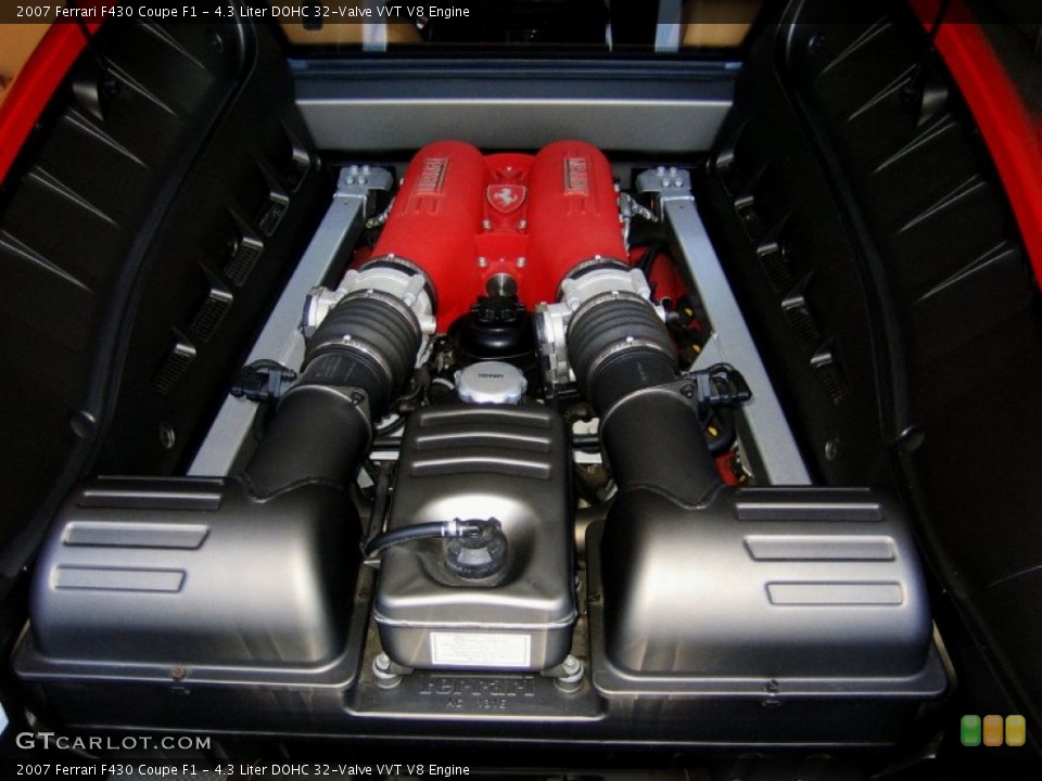 4.3 Liter DOHC 32-Valve VVT V8 Engine for the 2007 Ferrari F430 #50689353