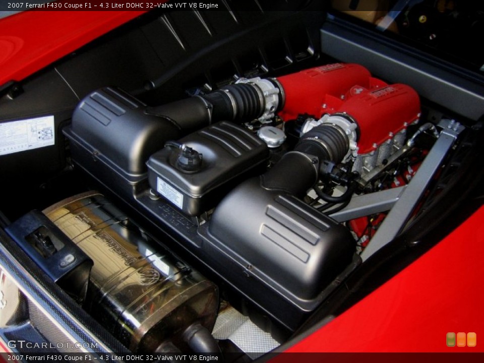 4.3 Liter DOHC 32-Valve VVT V8 Engine for the 2007 Ferrari F430 #50689359