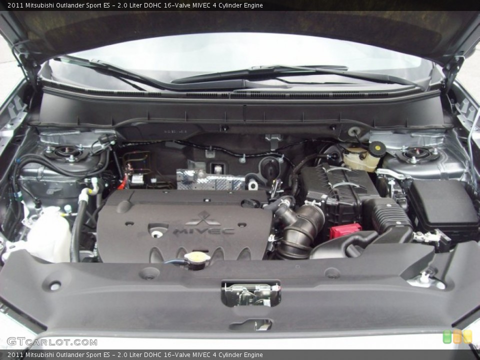 2.0 Liter DOHC 16-Valve MIVEC 4 Cylinder Engine for the 2011 Mitsubishi Outlander Sport #50689704