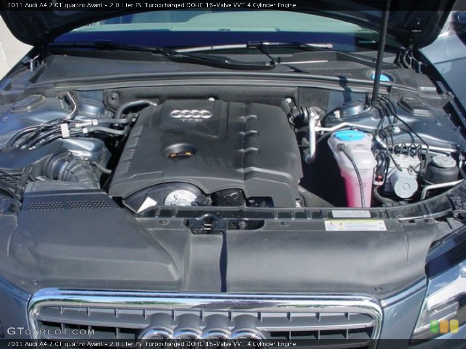 2.0 Liter FSI Turbocharged DOHC 16-Valve VVT 4 Cylinder Engine for the 2011 Audi A4 #50691631